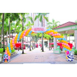 Balloon Arch with Foamboard (6x3m)